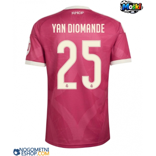 Moški Nogometni dresi Real Madrid Yan Diomande #25 Tretji 2026-27 Kratek Rokav